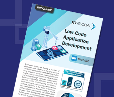 Low-Code Application Development Infographic