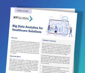 Big Data Analytics for Healthcare Solutions - Case Study